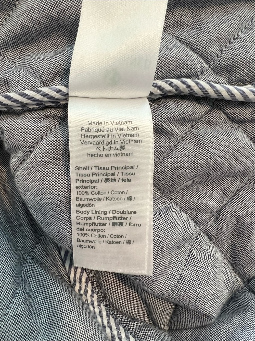 JCrew Quilted Downtown Field Jacket - Olive Green - Picture 8 of 10